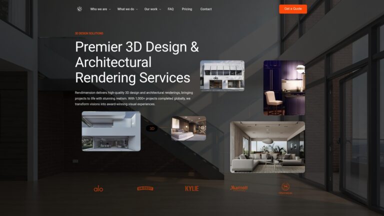 Top 4 3D Rendering Services 2026